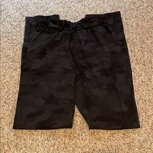 Lululemon Black Camo sweatpants